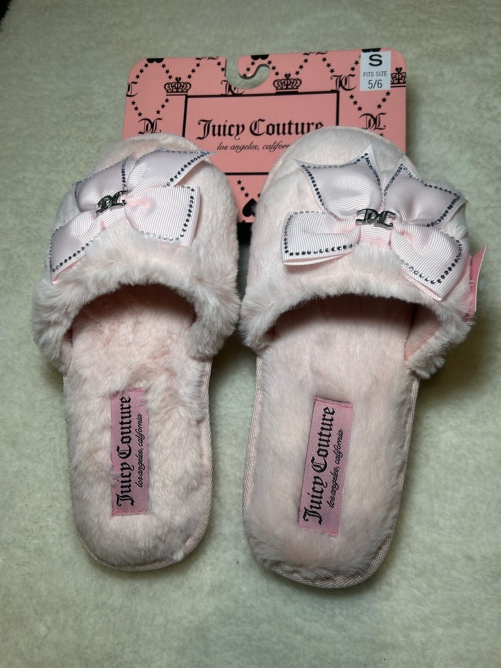 Juicy Couture Home Slippers Small Size